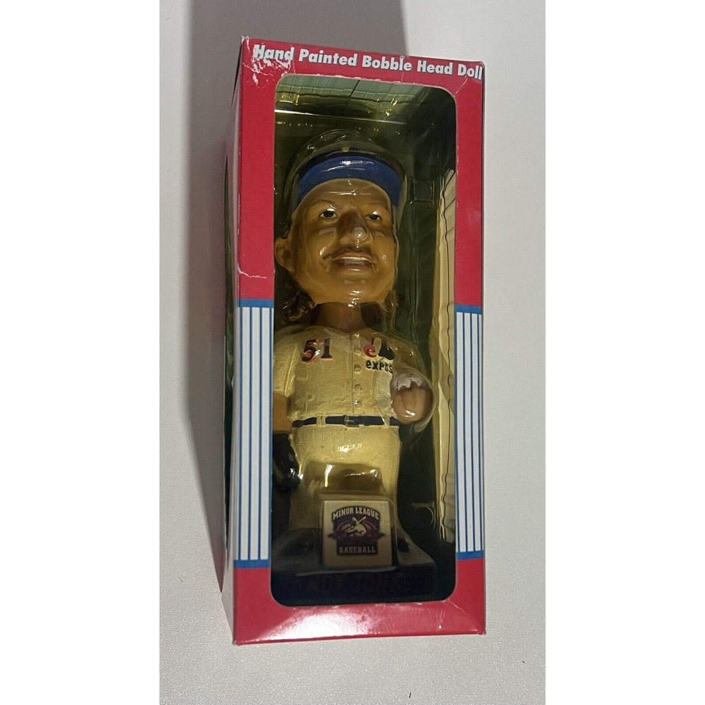 Randy Johnson Jamestown Expos Minor League Hand‎ Painted Bobblehead Bobble